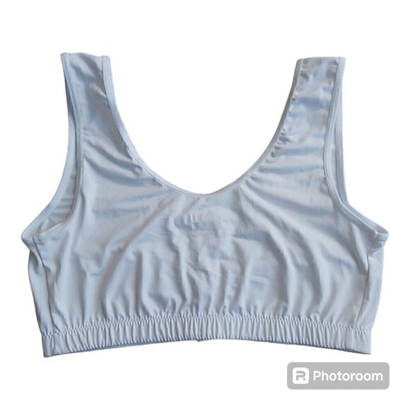 NWOT Silverts Women's White Adaptive Front Snap Closure Bra - Size Small - Picture 2 of 7